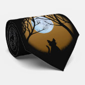 Fat Chat Cravates stylish Black Chat Cravates Amou (Roulé)