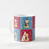 Fat Dog kerstmis mok (Voorkant links)