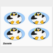 Fat Emperor Penguin Sticker (Vel)