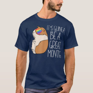 Fat Guinea Pig LGBTQ Stuff Gay Pride Month Gui T-shirt