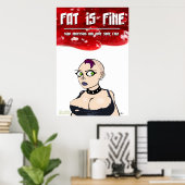 Fat is prima : Germaine Poster (Thuiskantoor)