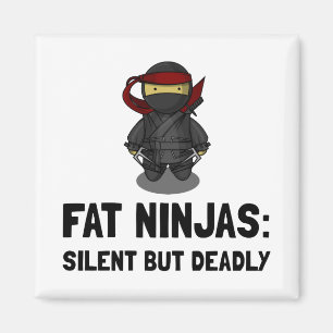 Fat Ninja Magneet