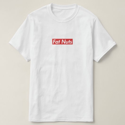 Fat Nuts Designer T-shirt (Design voorkant)