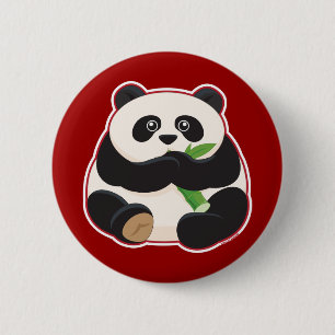 Fat Panda Ronde Button 5,7 Cm