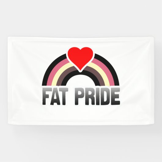 Fat Pride Spandoek (Horizontaal)