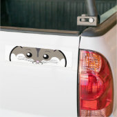 Fat Russian Dwarf Hamster Bumpersticker (Op Truck)