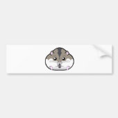 Fat Russian Dwarf Hamster Bumpersticker (Voorkant)