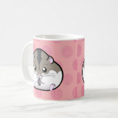 Fat Russian Dwarf Hamster Koffiemok (Voorkant links)