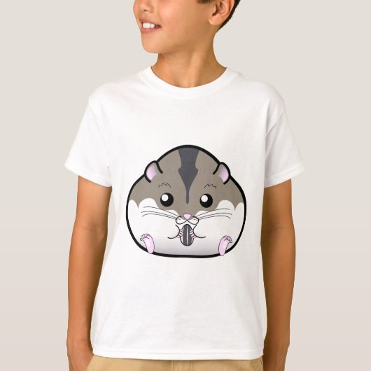 Fat Russian Dwarf Hamster T-shirt (Voorkant)