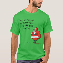 "Fat Santa" Ugly Kerstmis 3 T-shirt