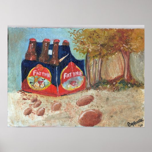 "Fat Tire" Poster (Voorkant)