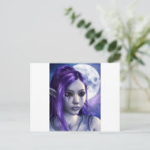 fata violissima briefkaart (Staand voorkant)