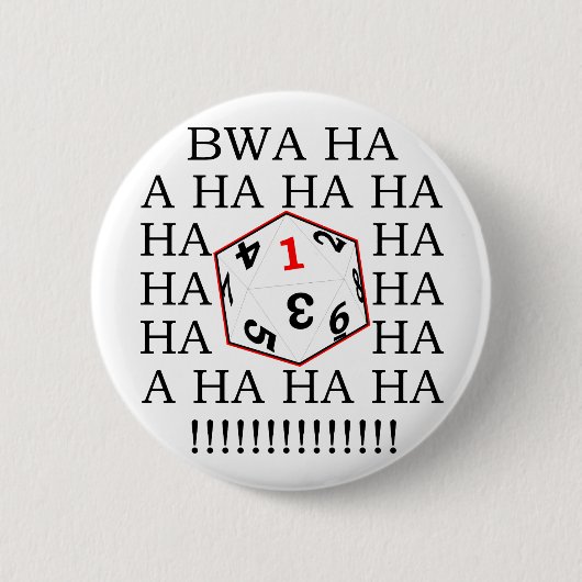 Fatal Roll Ronde Button 5,7 Cm (Voorkant)