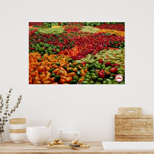 Fatalii's Chile Pepper Poster (Cuisine)