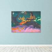 Fatata te Miti (door het Zee) Canvas Afdruk (Insitu (Houten vloer))