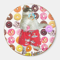FATBOY BABUSHKA ROND DONUT MAGNET 6 14 13