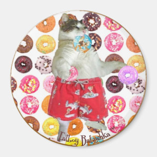 FATBOY BABUSHKA ROUND DONUT MAGNET 6 14 13 MAGNEET