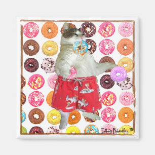 FATBOY DONUT MAGNET (SQUARE) MAGNEET