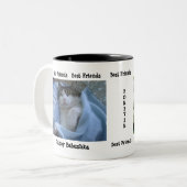 Fatboy et tasse Stinky de "meilleurs amis" (Devant gauche)