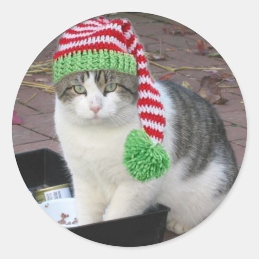 FATBOY-KERST STICKER (Voorkant)