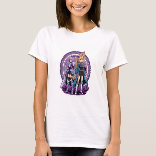 fate stay night sticker t-shirt (Voorkant)