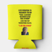 FATE WHISPERS AAN DE TRUMP VAN HET PRESIDENT BLIKJESKOELER (Achterkant)