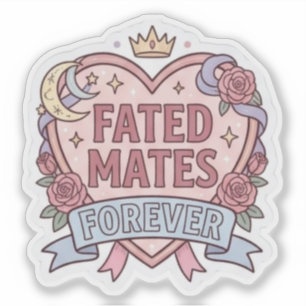 Fated Mates Forever - Romantasy Boek Sticker