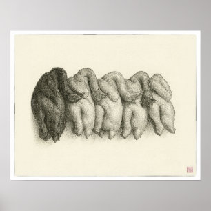 Fates de Singapour - Impression d'archives