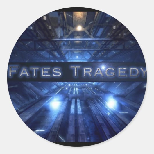 FATES TRAGEDIE STICKERS (Voorkant)