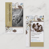 fatfatifatifatit Automne Feuilles Flèches Carte de (Devant / Derrière)