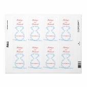 Fatfatin Tiff Diamond Ring 2 Bewaar de datum Label (Full Sheet)