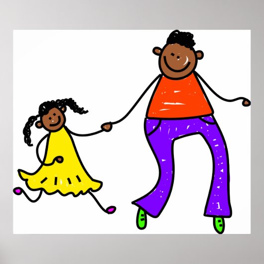 Father And Daughter Poster (Voorkant)