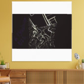 Father and Son Canvas Afdruk (Insitu (Woonkamer))