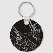 Father and Son Keychain (Achterkant)