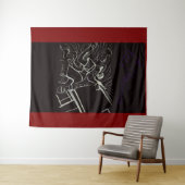 Father and Son Large Tapestry Wandkleed (In Situ (horizontaal))