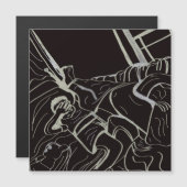 Father and Son Magnetic Card (Voorkant / Achterkant)