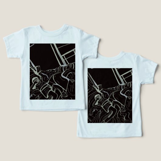 Father and Son Toddler Shirt (Design Recto & Verso)