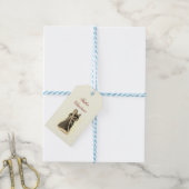FATHER CHRISTAS CADEAULABEL (Met Touw)