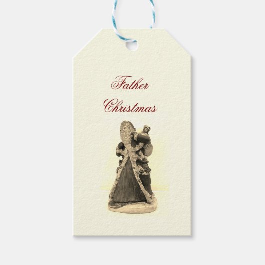 FATHER CHRISTAS CADEAULABEL (Voorkant)