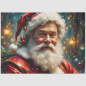 Father Christmas at the Lamplight Lane Decoupage Tissuepapier (Voorkant)