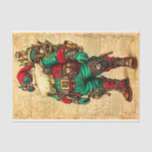 Father Christmas Steampunk Vibe BL6 Decoupage Tissuepapier (Voorkant)