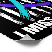 Father Dad Suicide Awareness Prevention Verenigde Poster (Hoek)