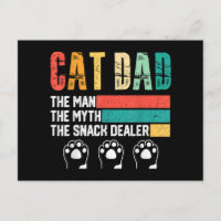 Father Day Cat Dad
