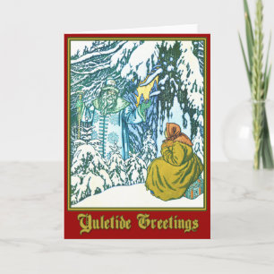 Father Frost - Yuletide Greetings Feestdagen Kaart