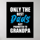 Father Gift | Alleen de beste Dads Poster (Voorkant)