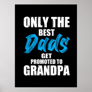 Father Gift   Alleen de beste Dads Poster