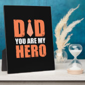 Father Gift | Papa Je bent mijn helo Fotoplaat (Zijkant)