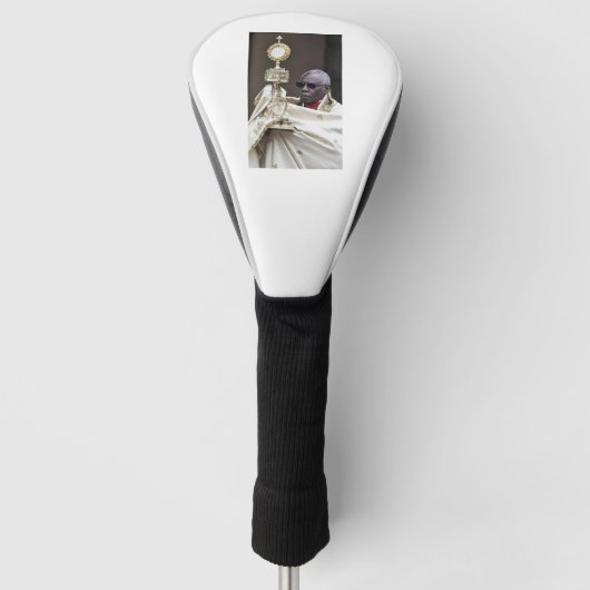 Father Robert Sarah Golfheadcover (Voorkant)