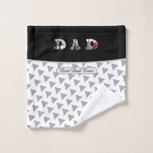 Father’s Day Gift for Dad \ Best Dad Ever (Gant de toilette)