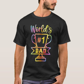 Father s Day Number 1 Dad No 1 Father Appreciation T-shirt